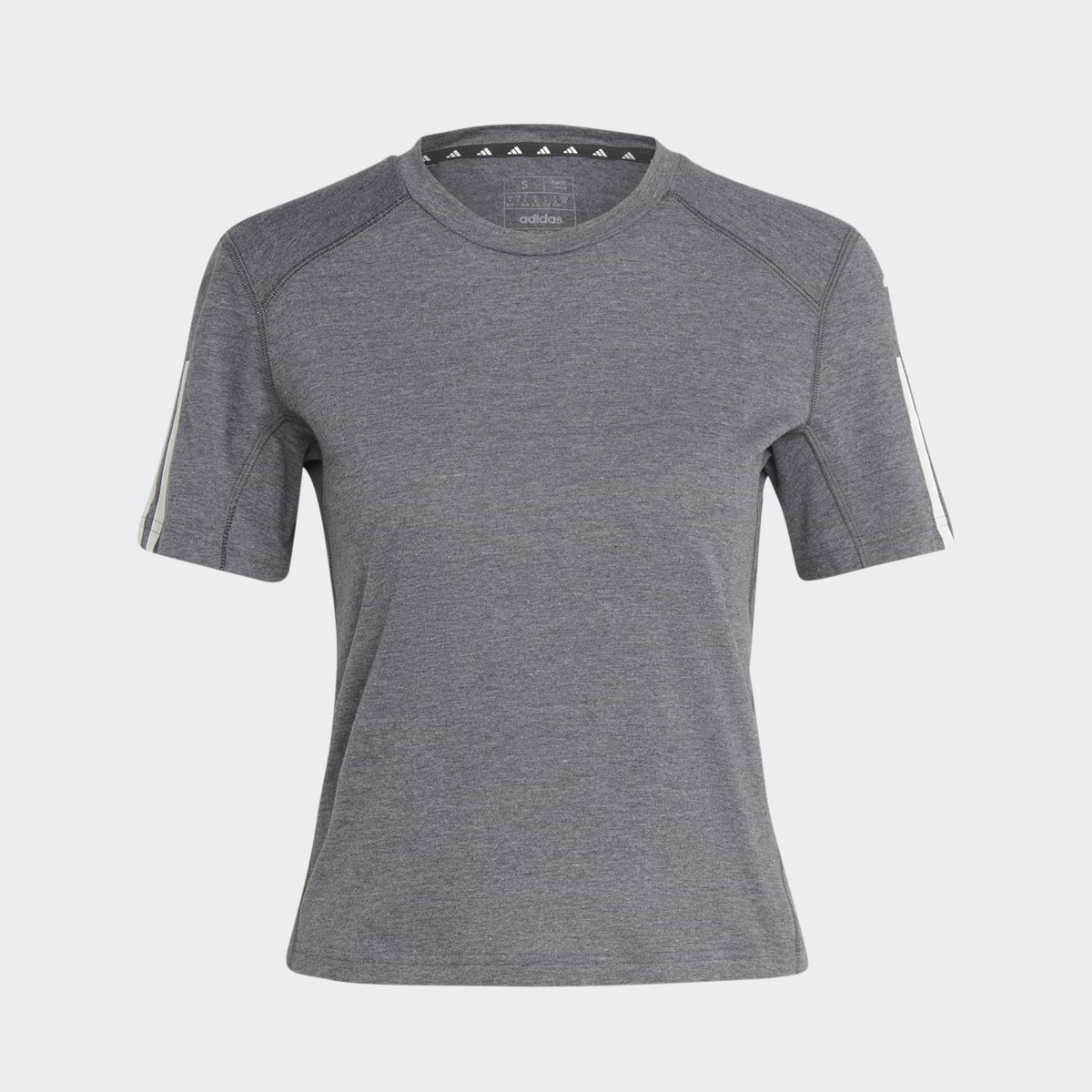 Adidas Crop top de training en coton à 3 bandes Train Essentials. 5