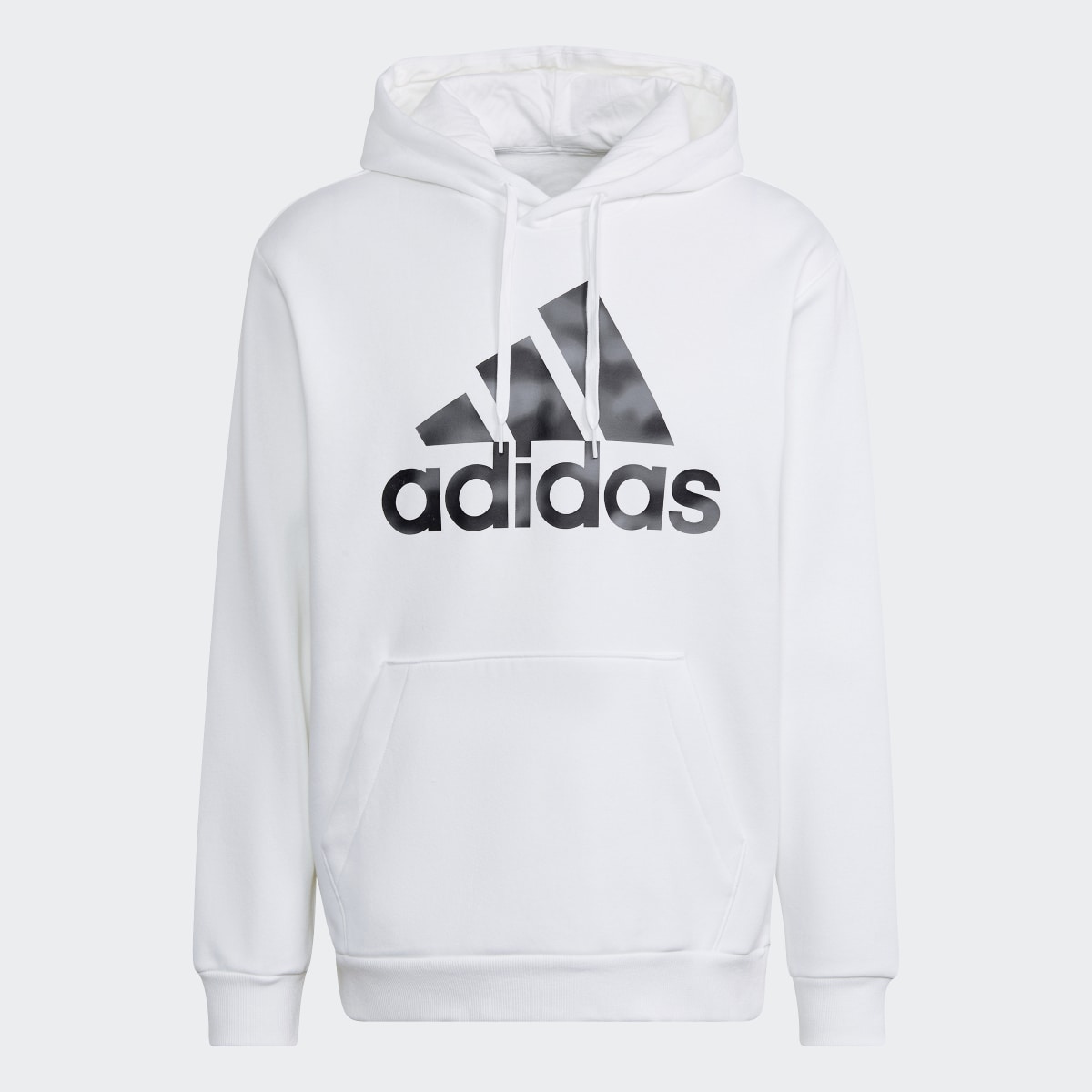 Adidas Essentials Camo Print French Terry Hoodie. 5