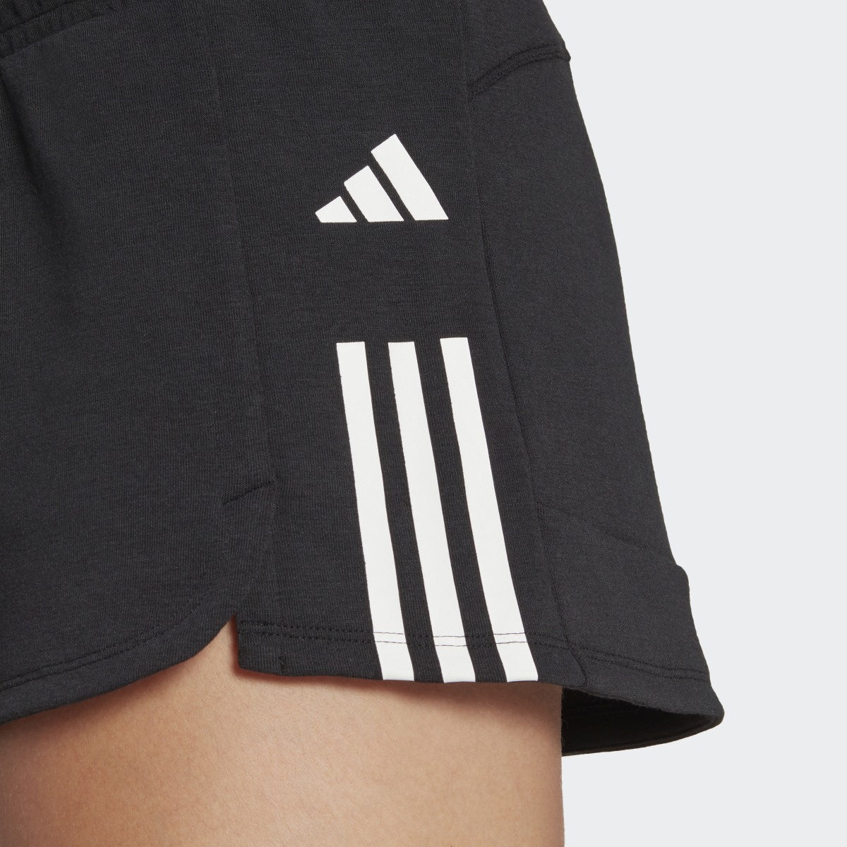Adidas Train Essentials Train Cotton 3-Stripes Pacer Shorts. 5