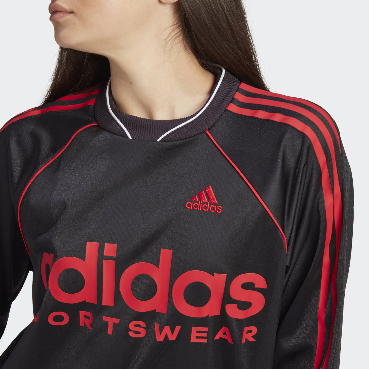 Adidas Jacquard Long-Sleeve Top Jersey. 8