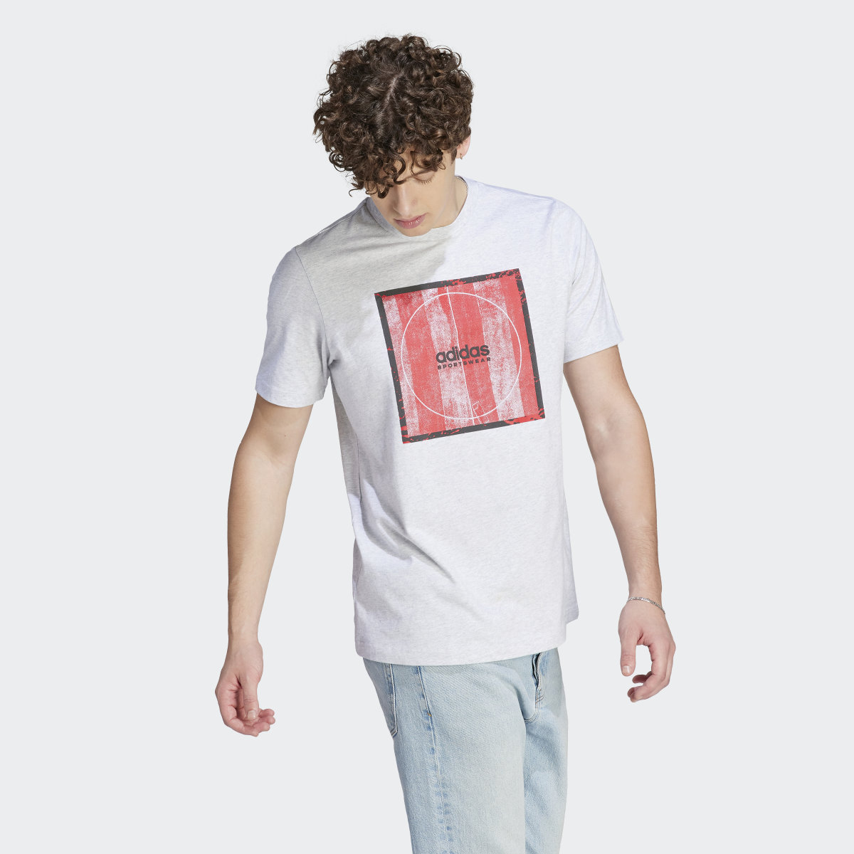 Adidas T-shirt Tiro Box Graphic. 4