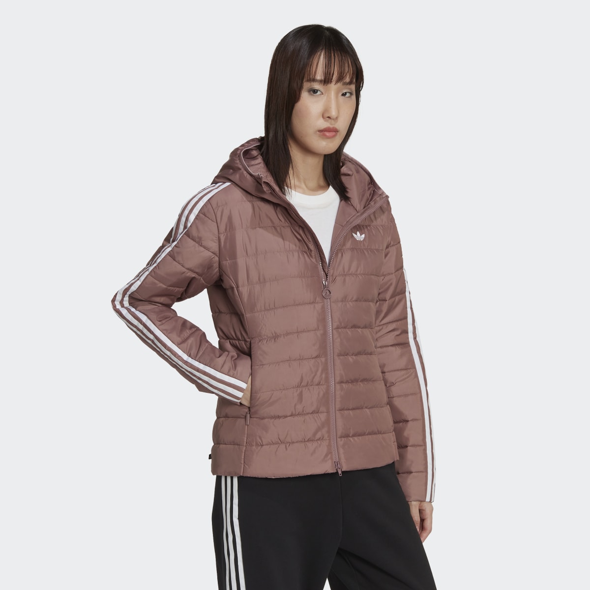 Adidas Chaqueta con capucha Premium Slim. 4