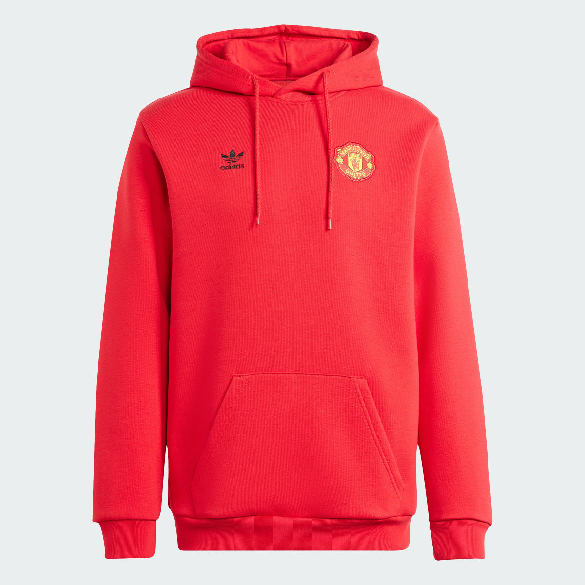 Adidas Camisola com Capuz Trefoil Essentials do Manchester United. 5