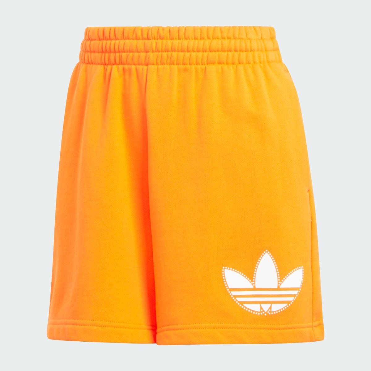 Adidas Pearl Trefoil Loose Fit Shorts. 4