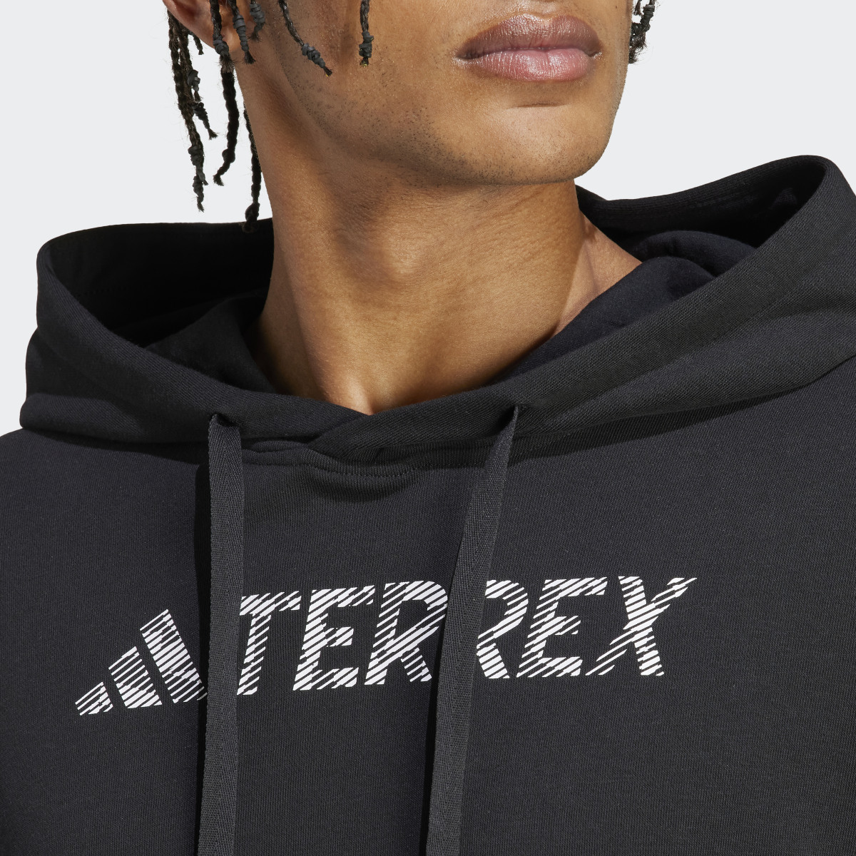 Adidas Terrex Large Logo Hoodie (Gender Neutral). 5