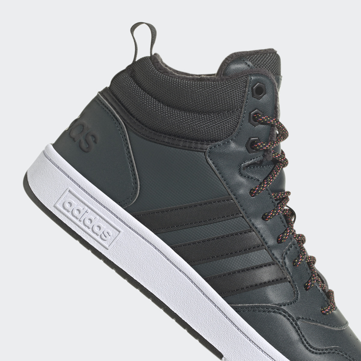 Adidas Sapatilhas de Inverno com Forro em Pelagem para Lifestyle e Basquetebol Hoops 3.0. 9