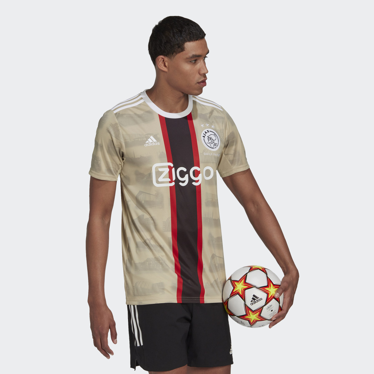 Adidas Ajax x Daily Paper 22/23 Ausweichtrikot. 4