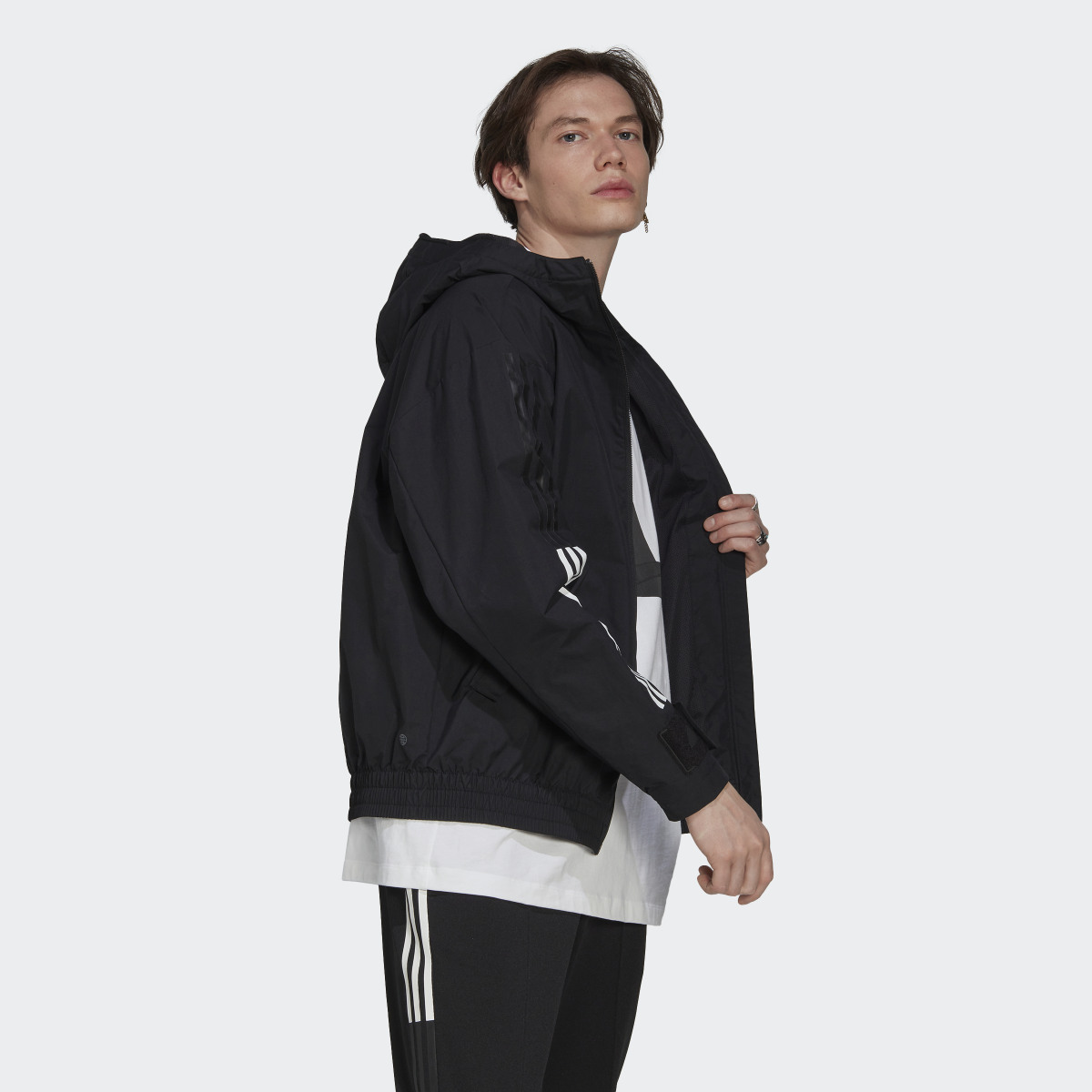 Adidas 3-Stripes Storm Jacket. 5