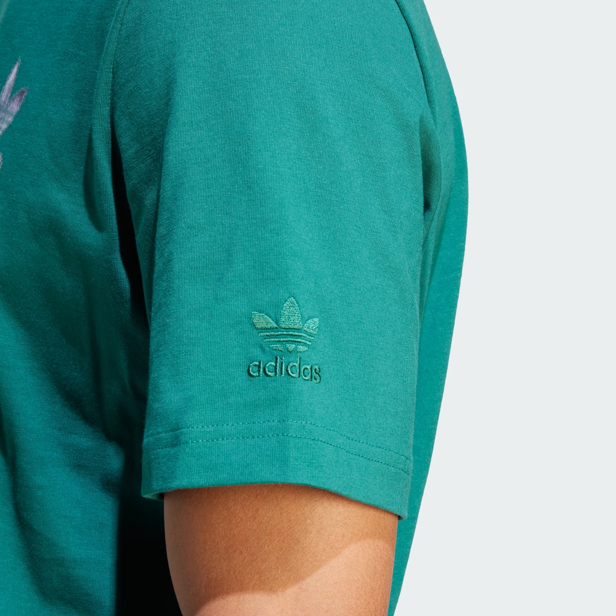 Adidas Graphic Blur Trefoil Tee. 9