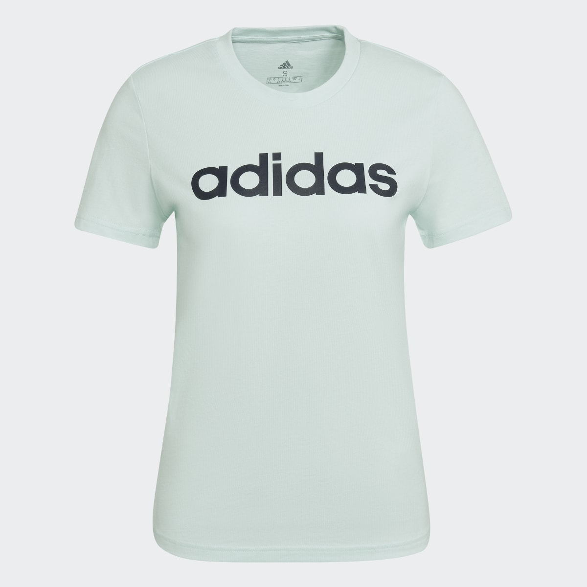 Adidas LOUNGEWEAR Essentials Slim Logo T-Shirt. 5