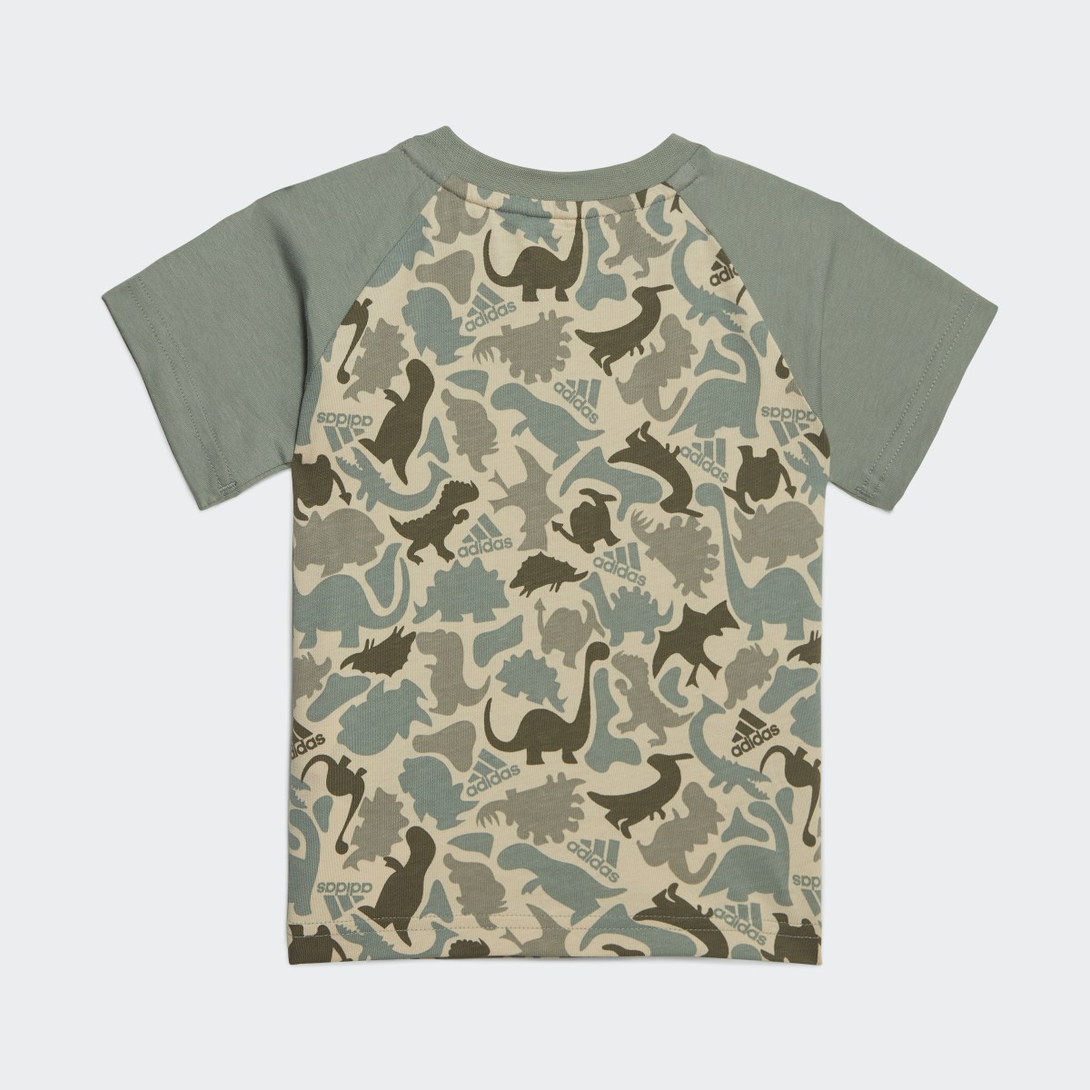 Adidas Dino Camo Allover Print Tee and Short Set. 4