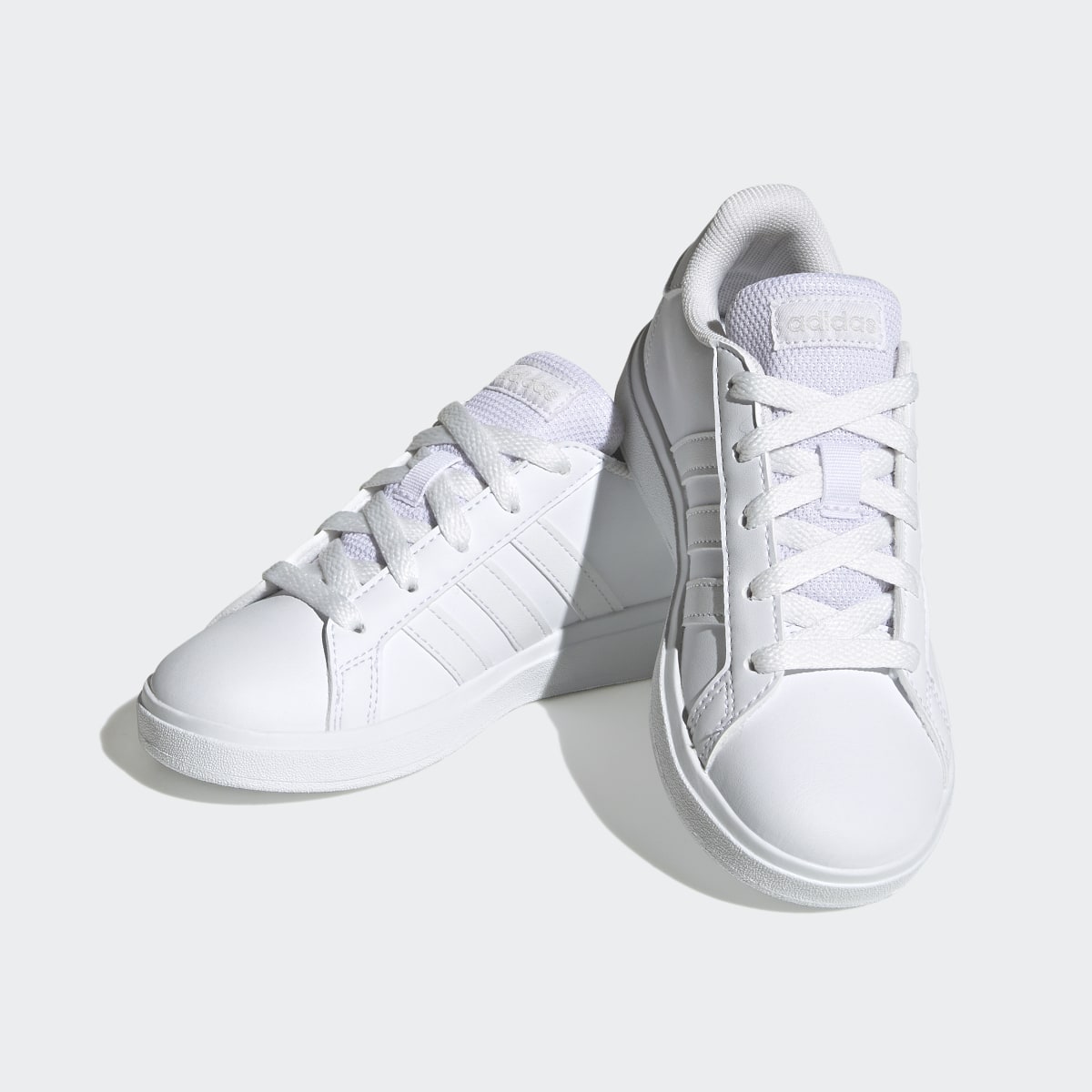 Adidas Grand Court Lifestyle Tennis Lace-Up Shoes. 5