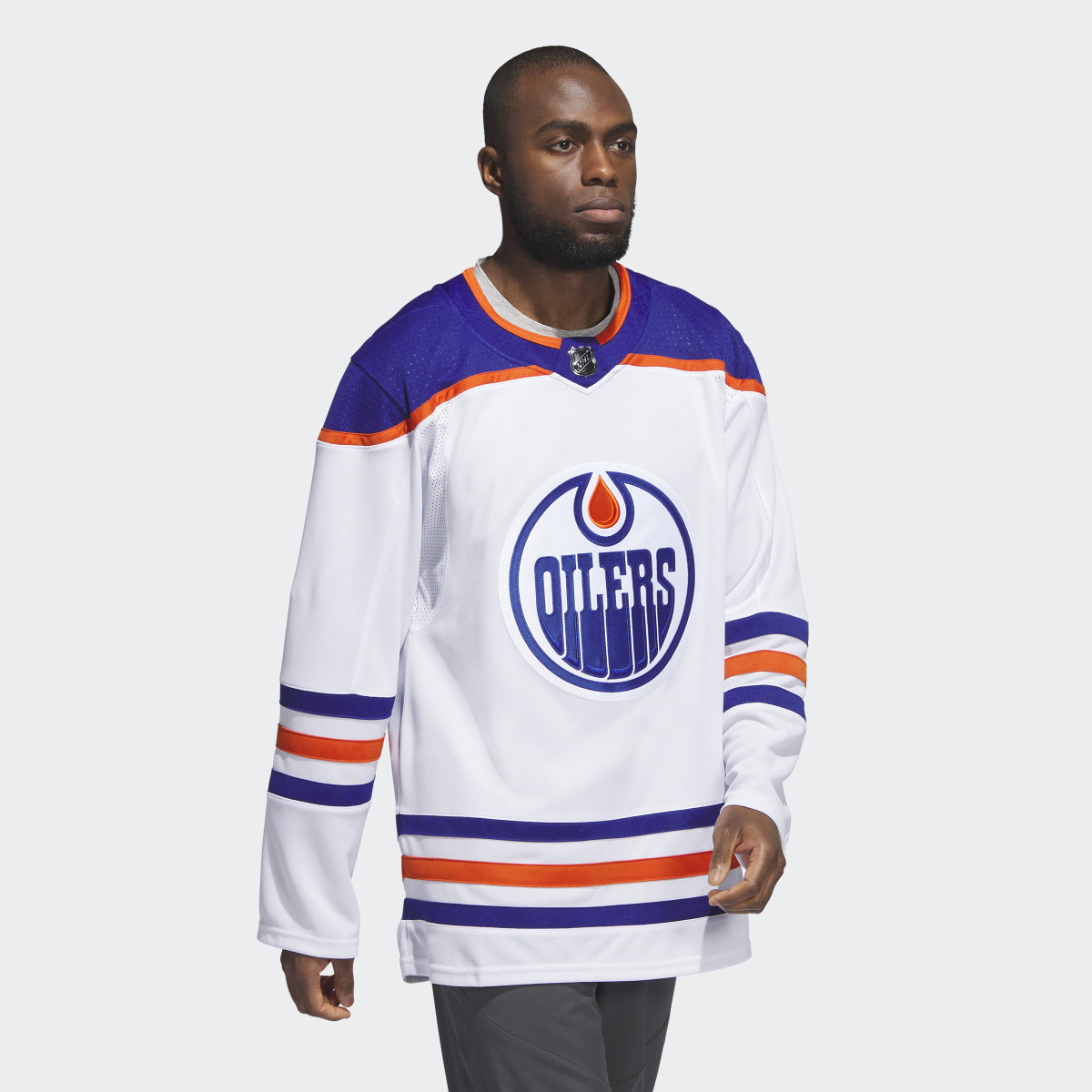 Adidas Oilers Away Authentic Jersey. 4