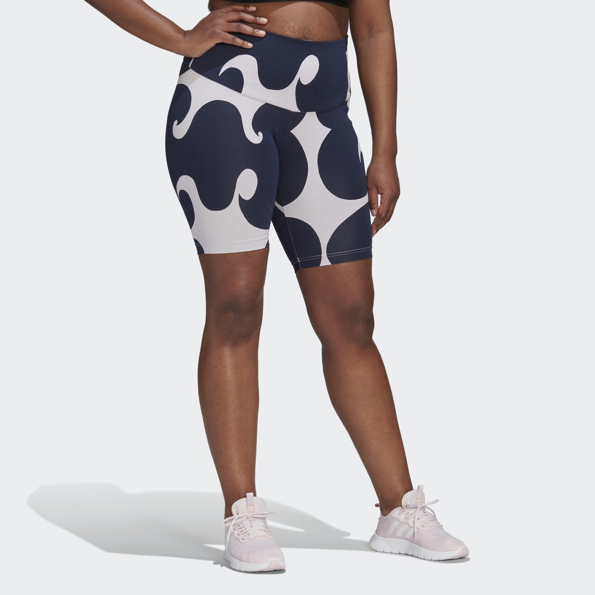 Adidas Calções Canelados Marimekko (Plus Size). 4