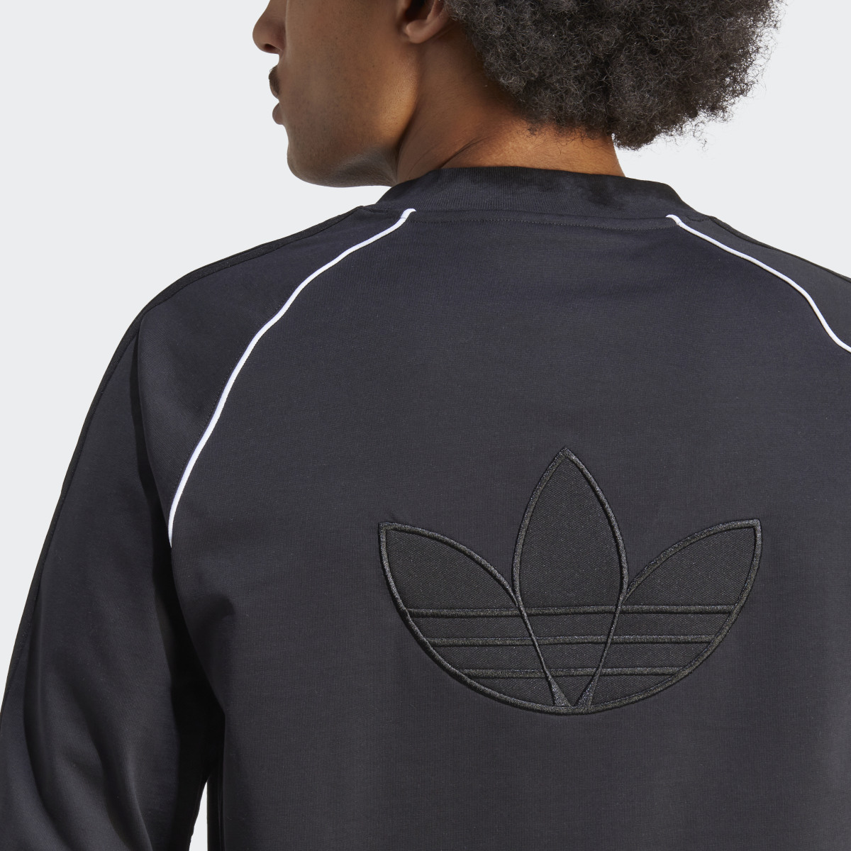 Adidas Blue Version SST Long Sleeve T-Shirt. 7