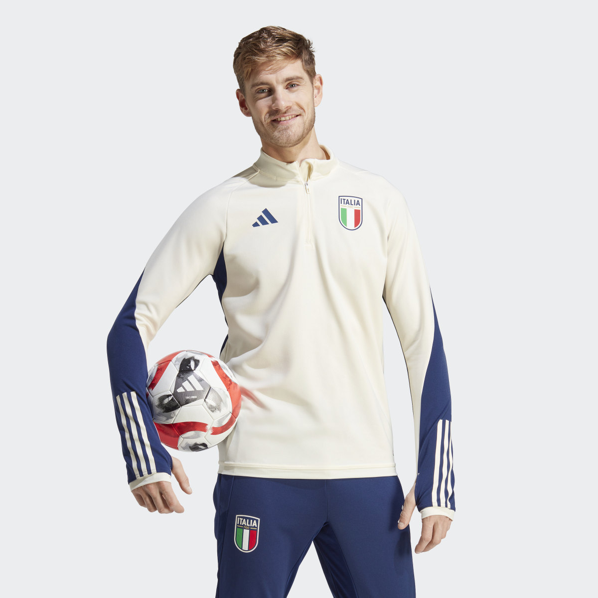 Adidas Italia 23 Maglia da allenamento Tiro. 4