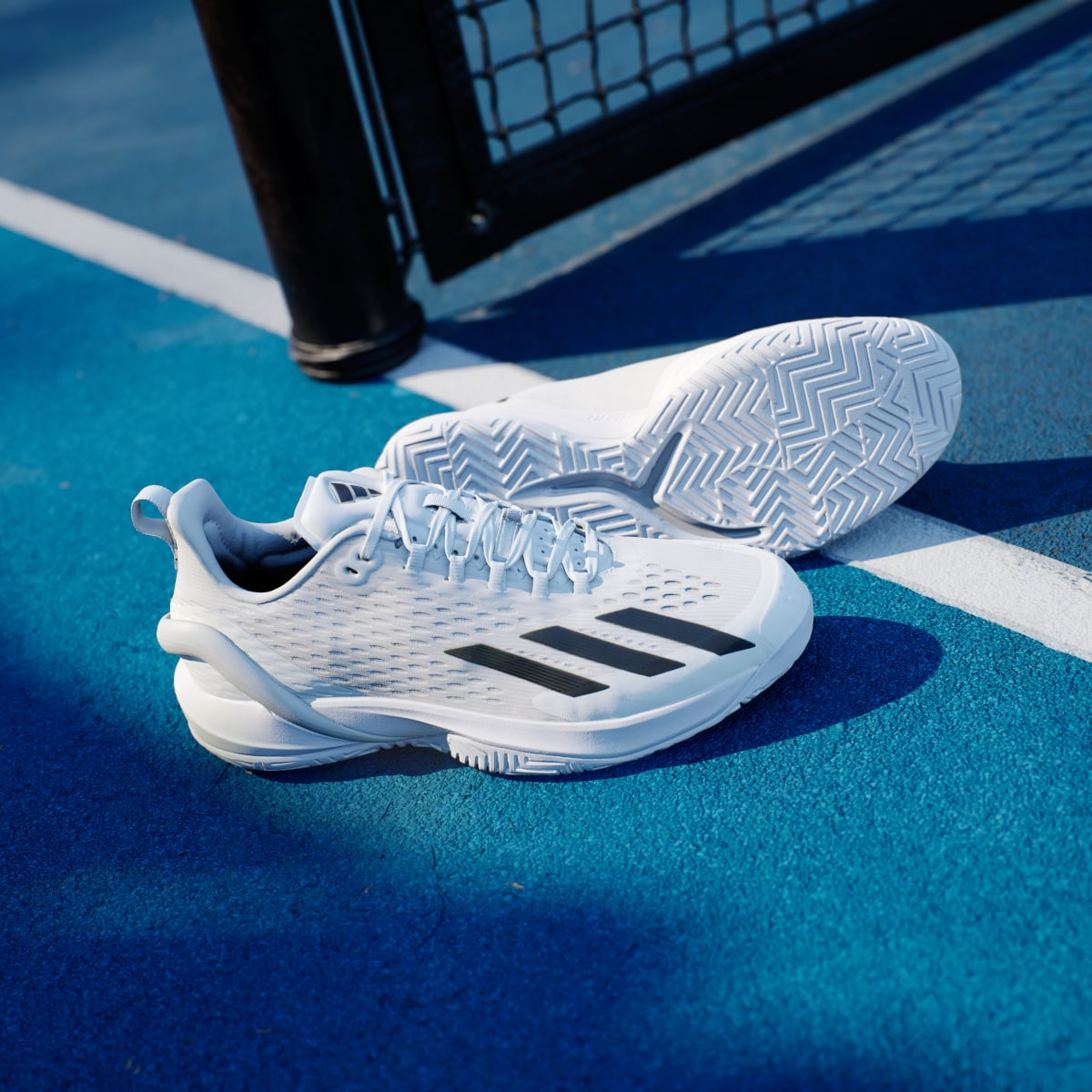 Adidas Adizero Cybersonic Tennis Shoes. 8