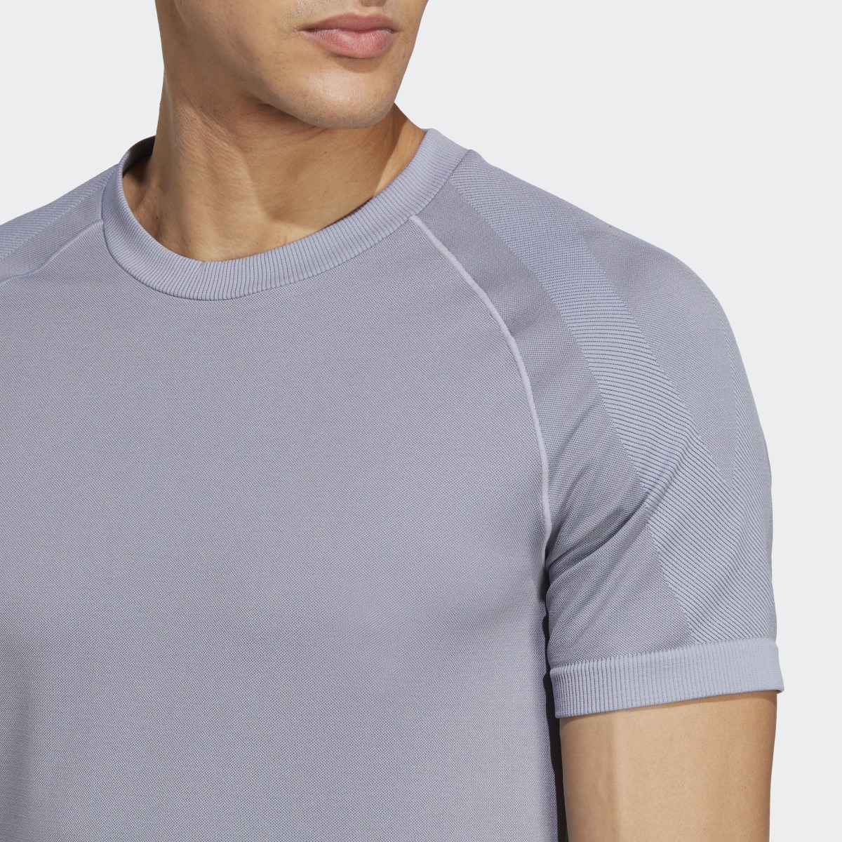 Adidas PRIMEKNIT Yoga Seamless Training Tee. 6