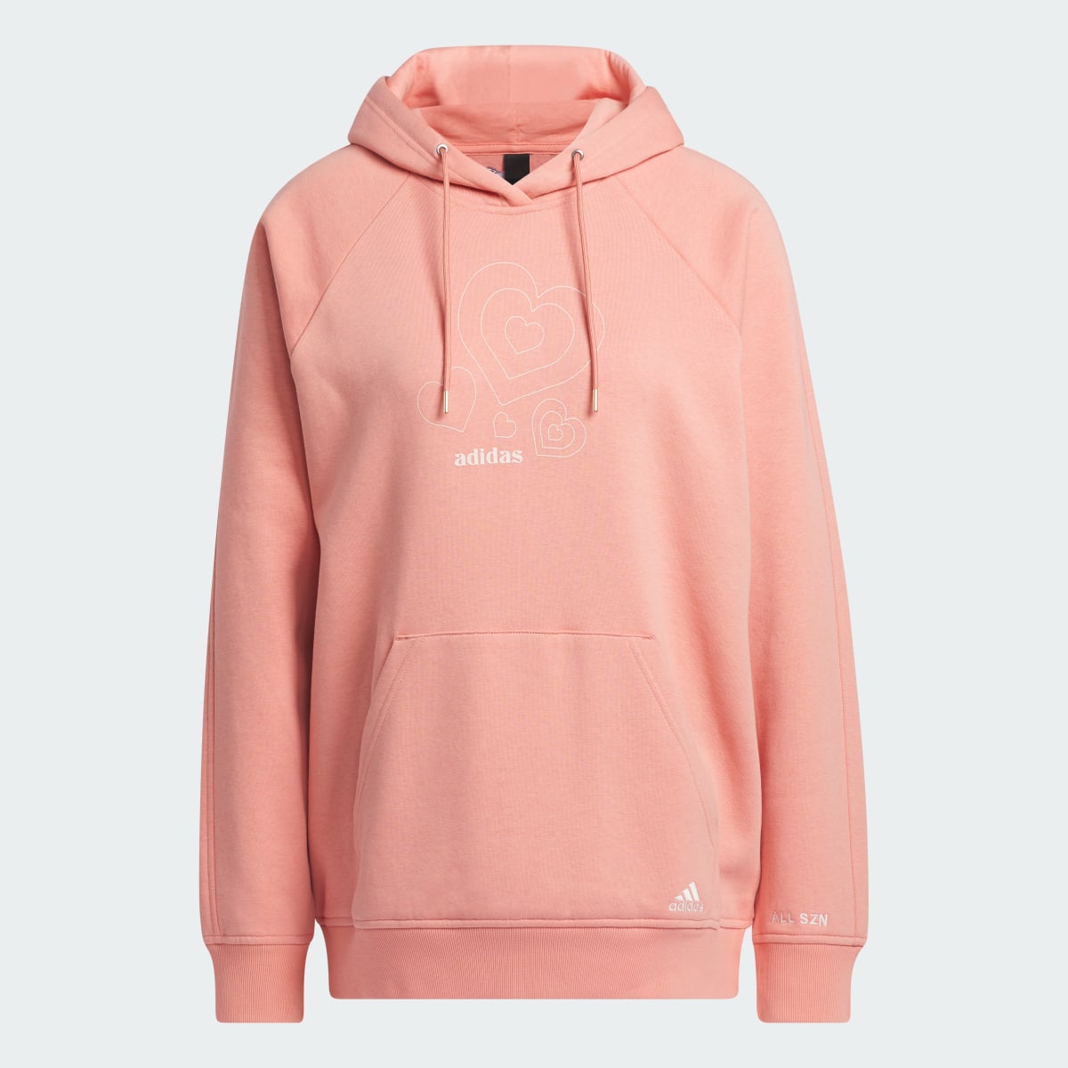 Adidas ALL SZN Valentine's Day Pullover Hoodie. 5