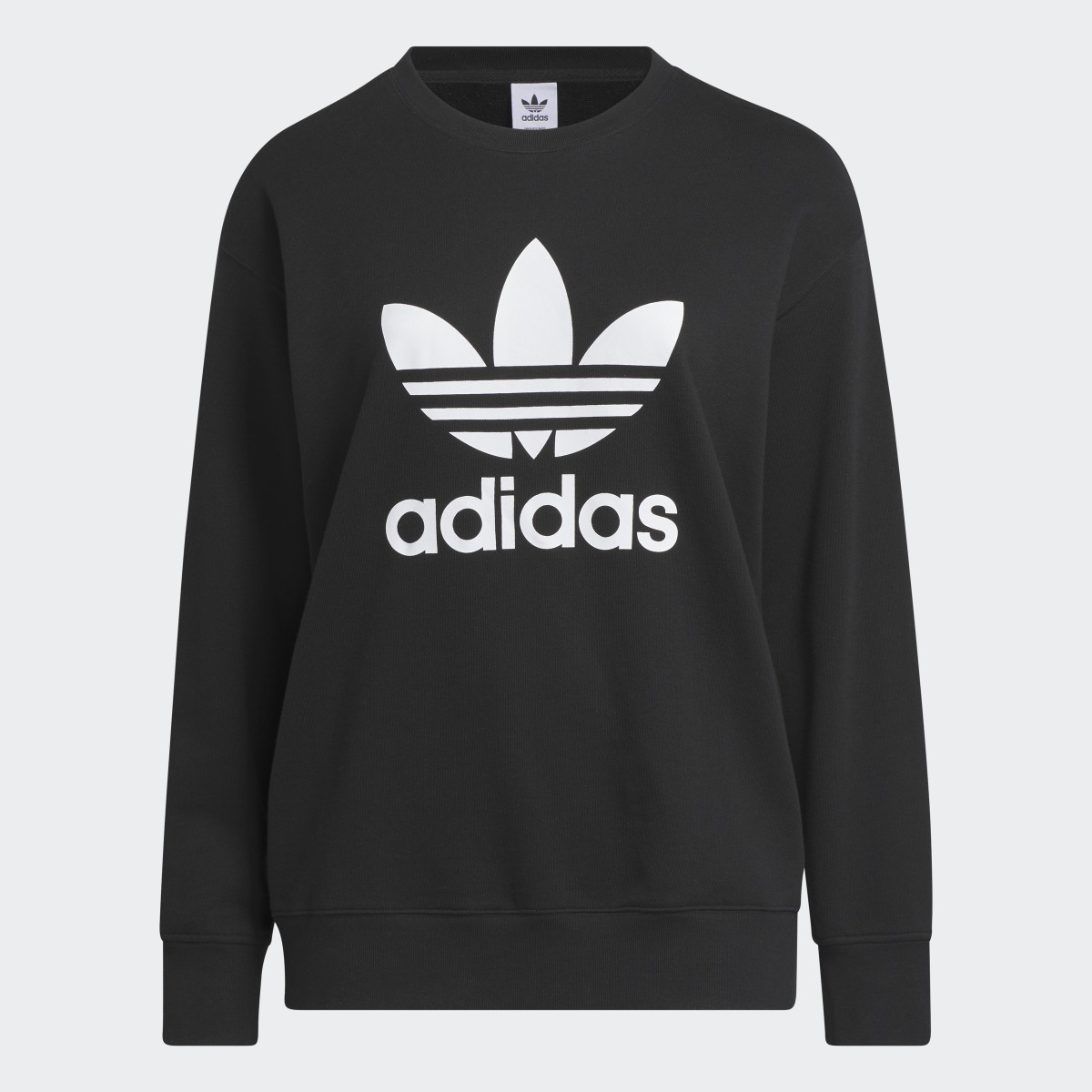 Adidas TREFOIL CREW SWEATSHIRT (Talla Grande). 5