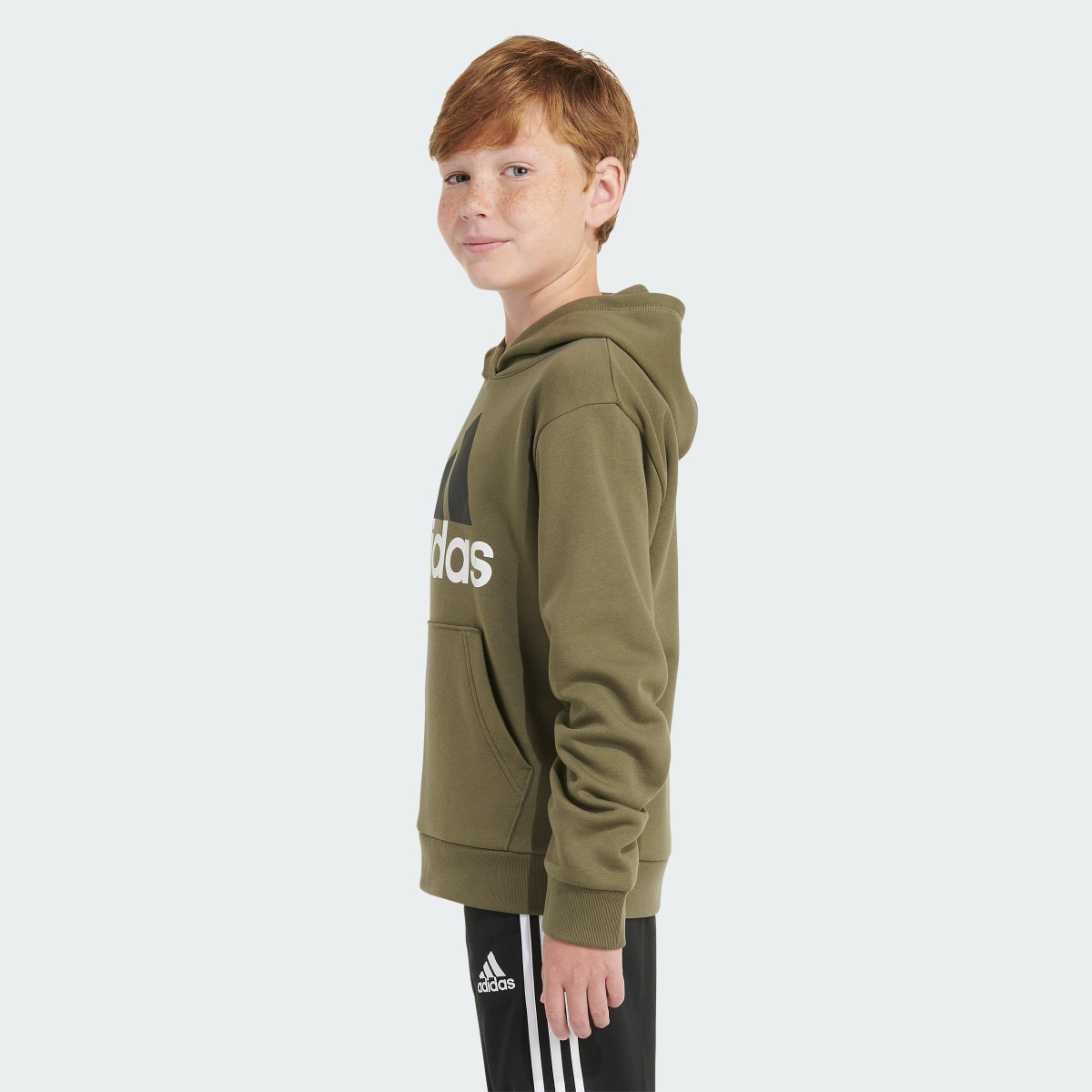 Adidas Long Sleeve Essential Fleece Hoodie. 6