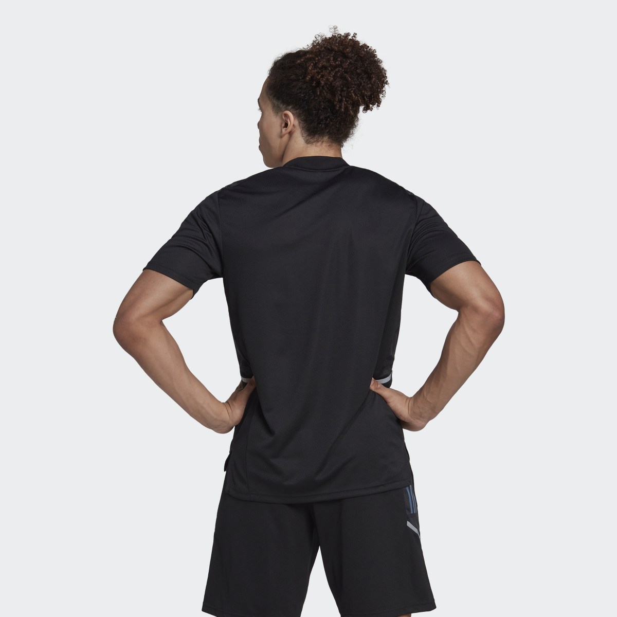 Adidas All Blacks Rugby Performance Tee. 4