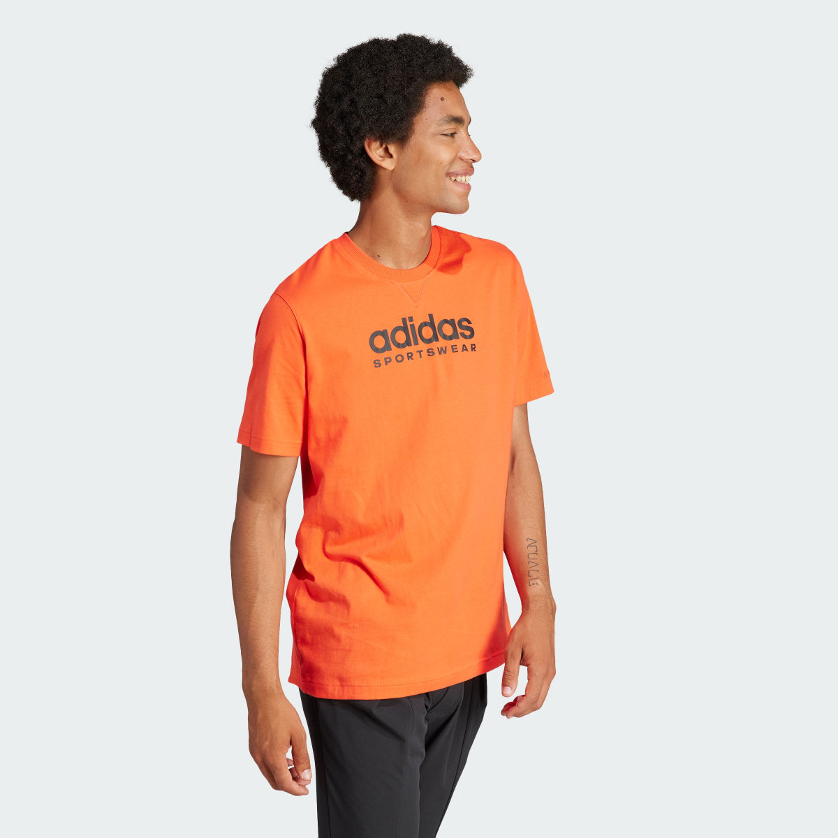 Adidas All SZN Graphic Tee. 4