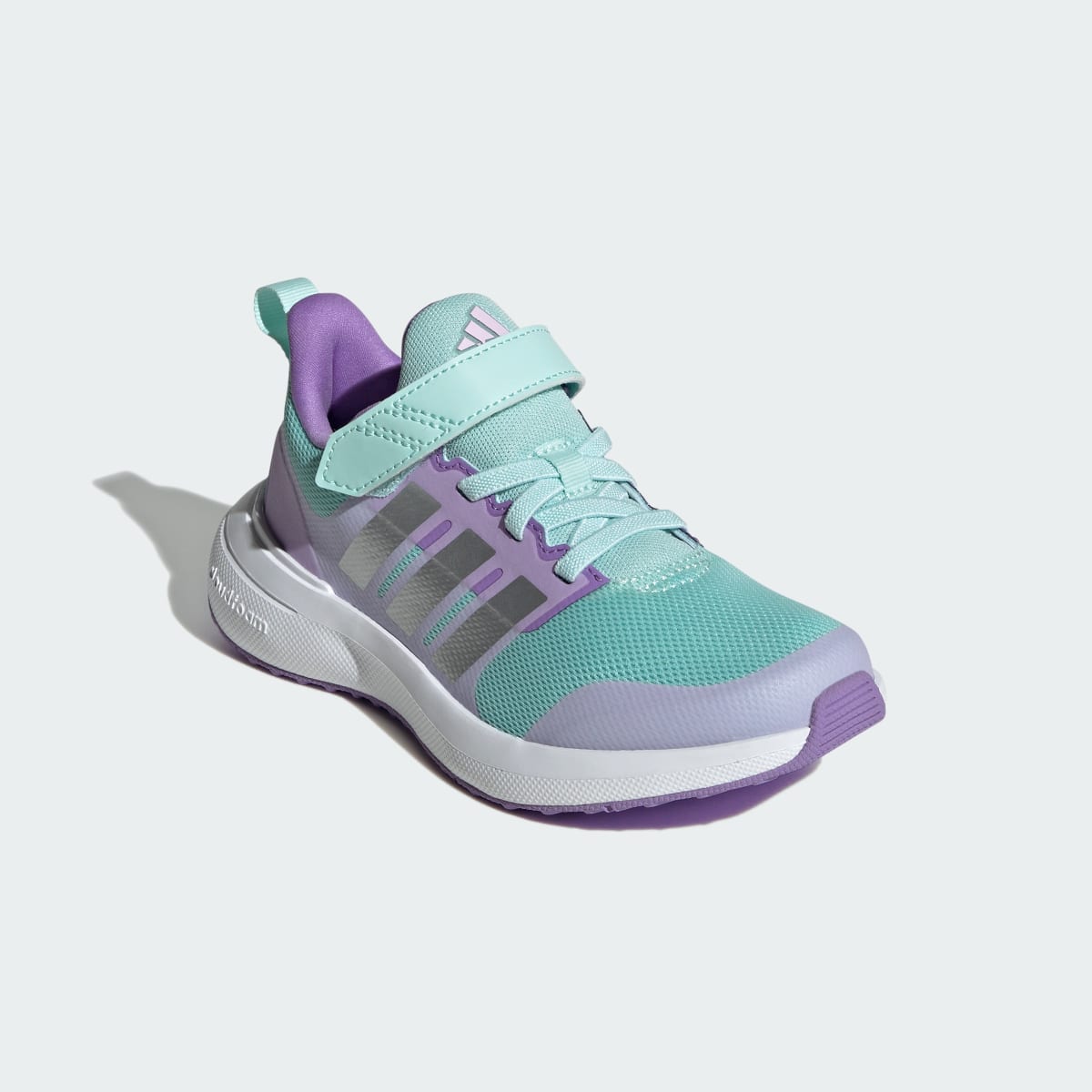 Adidas Chaussure à lacets élastiques et scratch FortaRun 2.0 Cloudfoam. 5