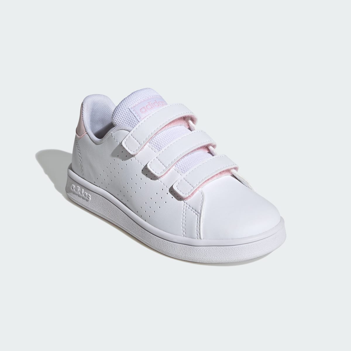 Adidas Advantage Court Lifestyle Hook-and-Loop Shoes. 5