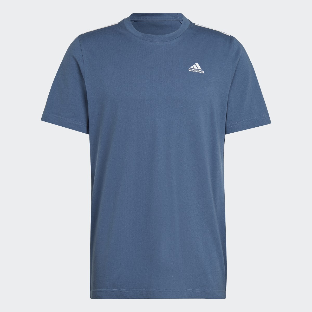 Adidas 3-Streifen Cotton T-Shirt. 5