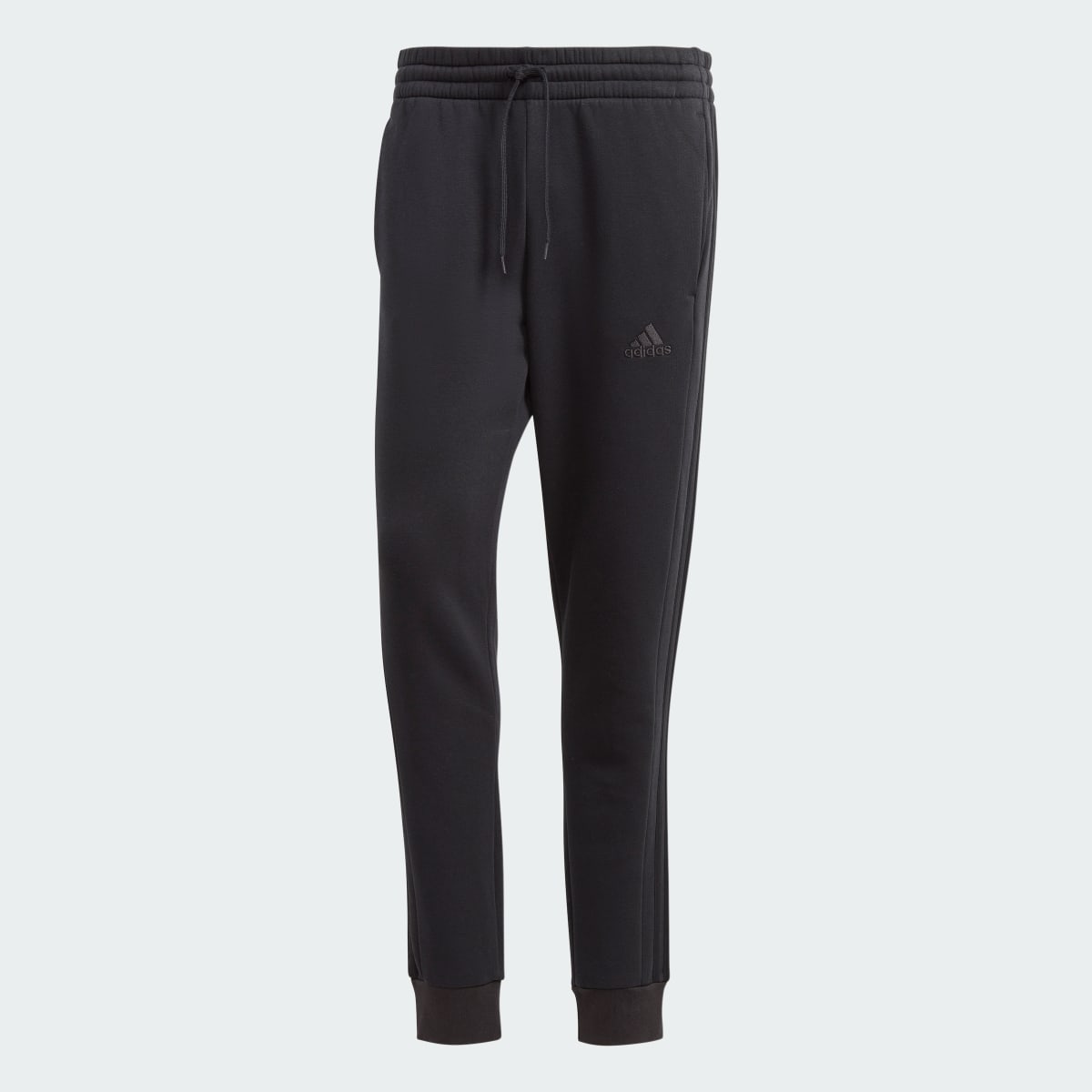 Adidas Essentials Fleece 3-Stripes Tapered Cuff Pants. 4