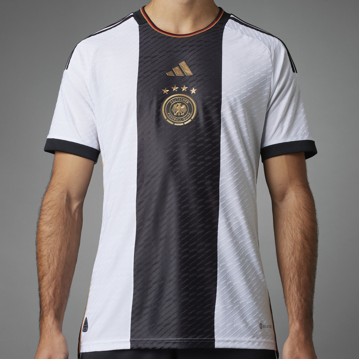 Adidas Germany 22 Home Authentic Jersey. 8