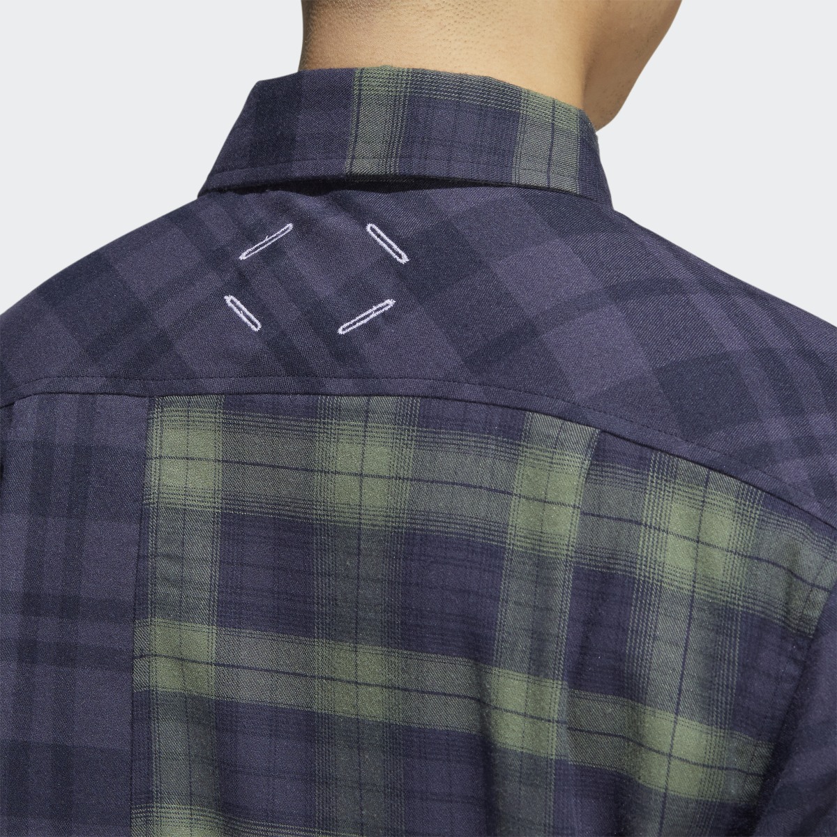 Adidas Adicross Flannel Long Sleeve Shirt. 9