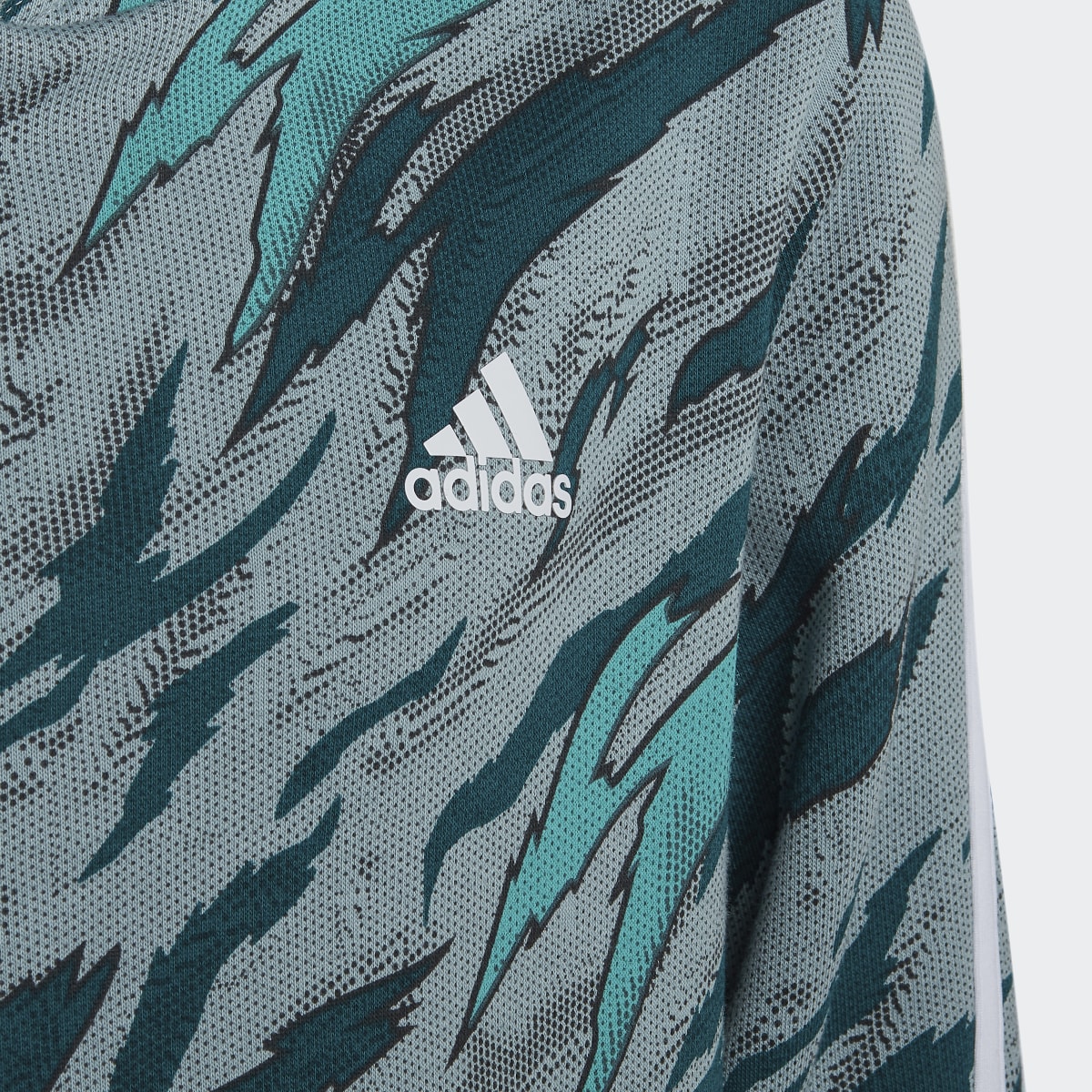 Adidas Future Icons 3-Streifen Graphic Hoodie. 5