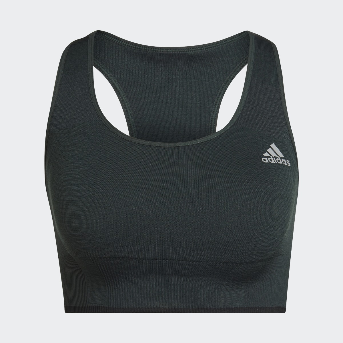 Adidas Running Medium-Support Seamless Merino Wool Bra. 5