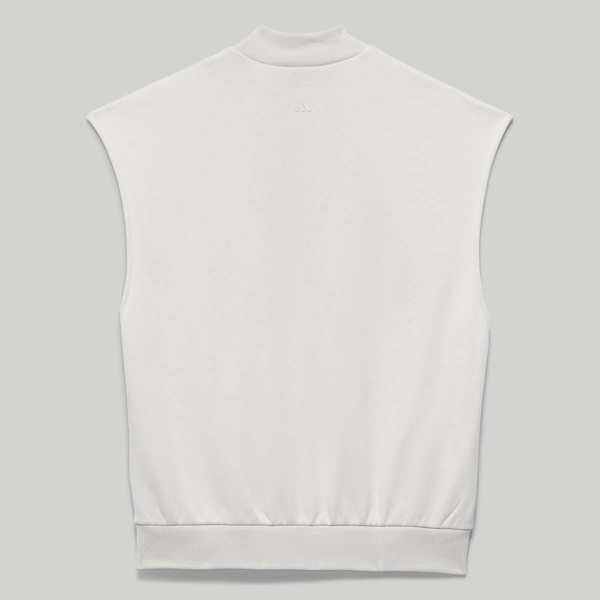 Adidas Basketball Sleeveless Sweatshirt. 4