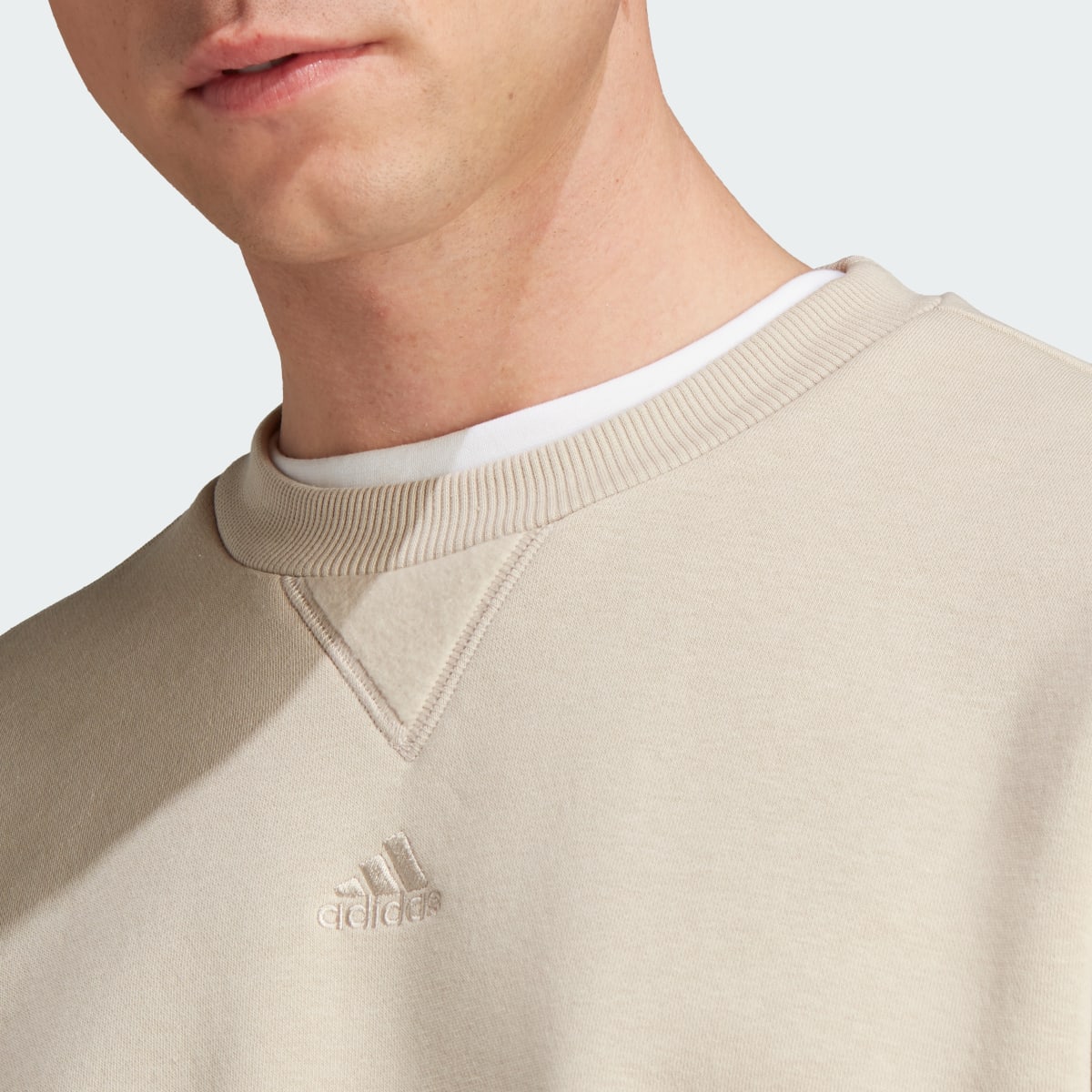 Adidas All SZN Fleece Sweatshirt. 6