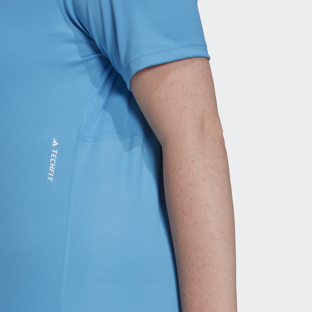 Adidas Techfit Short Sleeve Training T-Shirt (Plus Size). 8