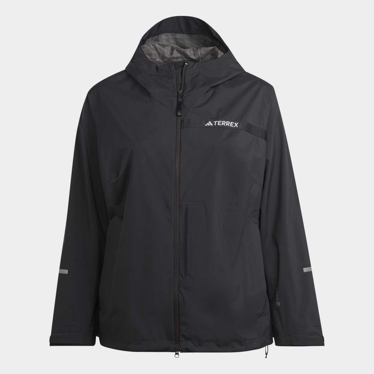 Adidas Terrex Multi RAIN.RDY 2.5-Layer Rain Jacket (Plus Size). 5