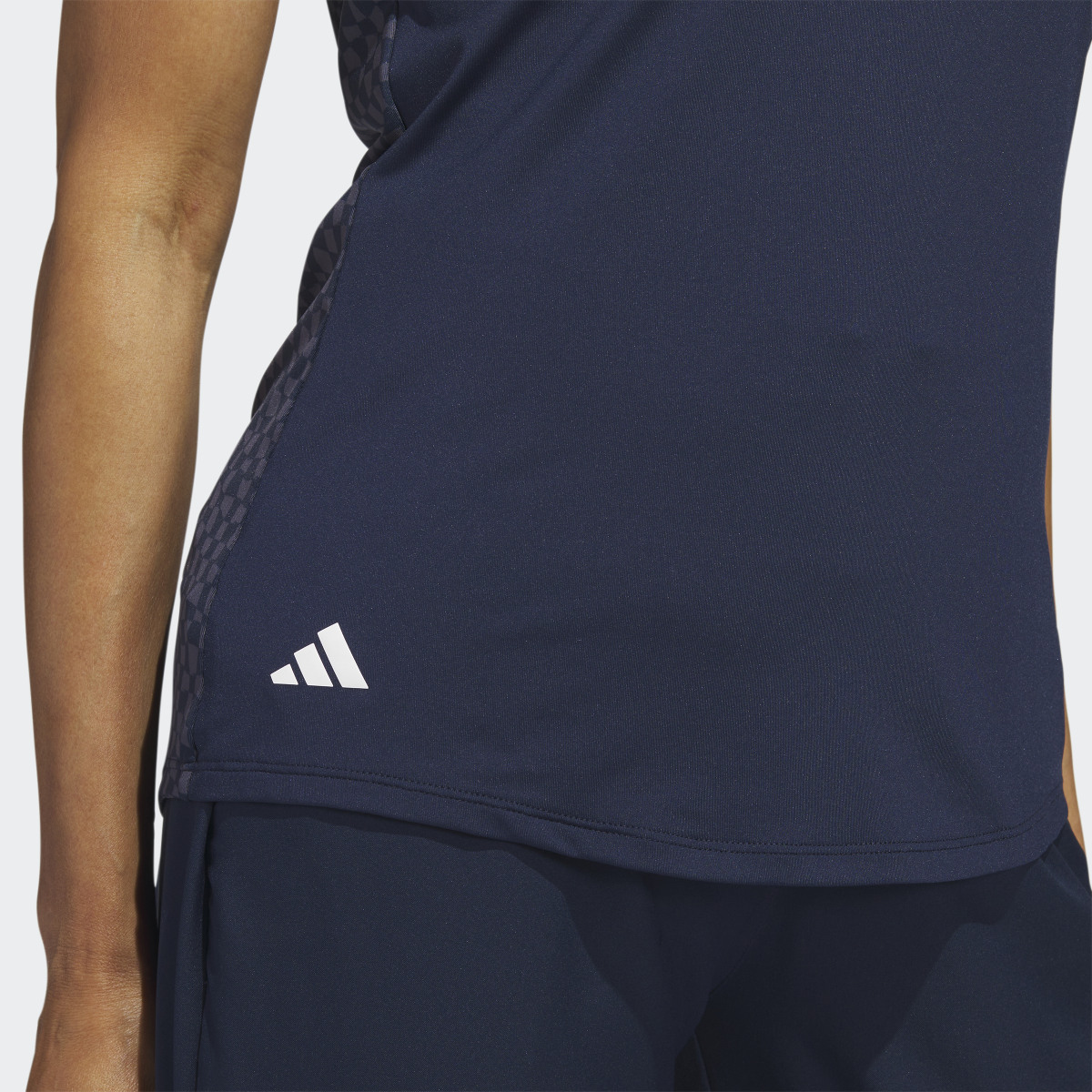 Adidas Ultimate365 Sleeveless Golf Polo Shirt. 6