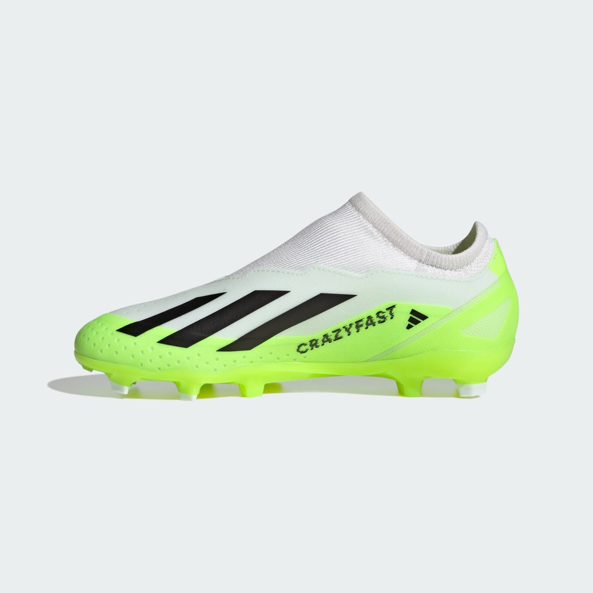 Adidas X Crazyfast.3 Laceless Firm Ground Soccer Cleats. 7