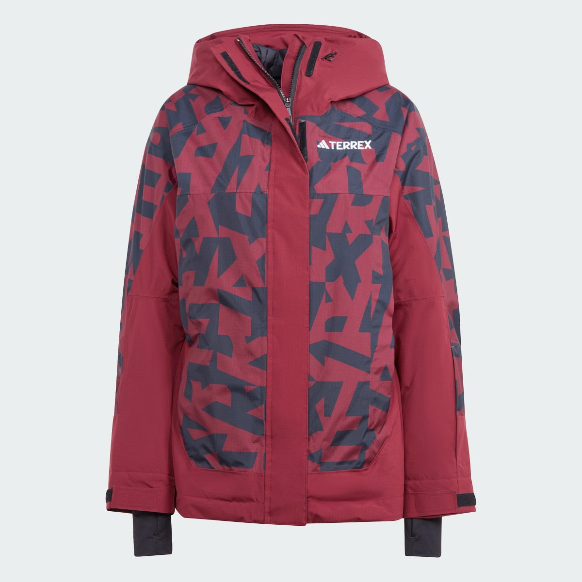 Adidas Terrex Xperior 2L Insulated RAIN.RDY Graphic Jacket. 5