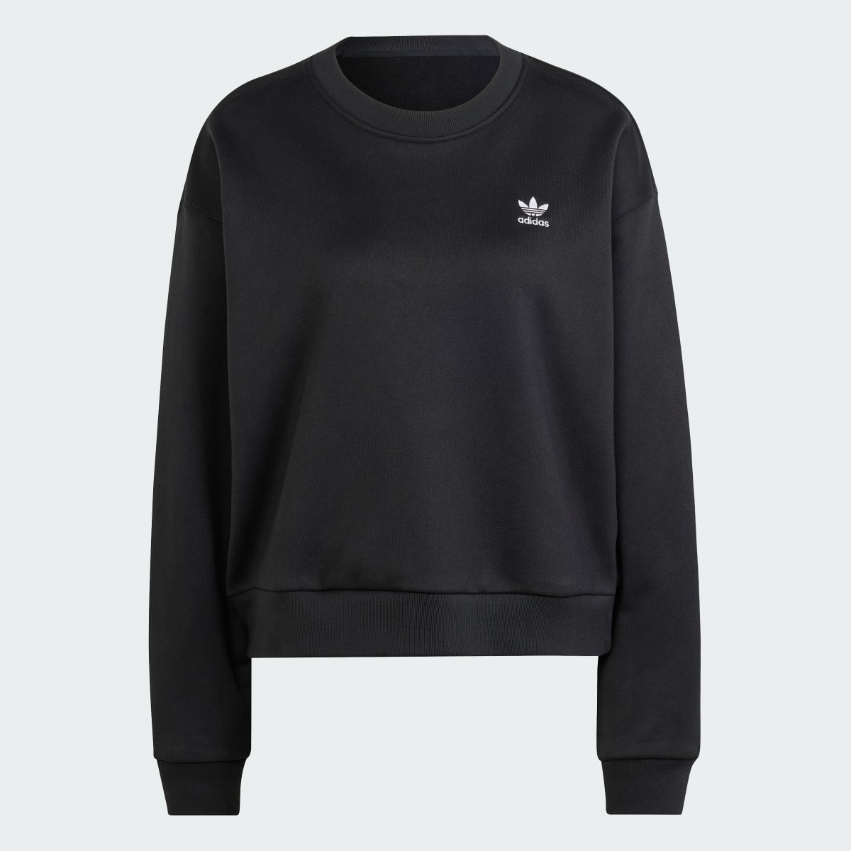 Adidas Trefoil Cropped Sweater. 5