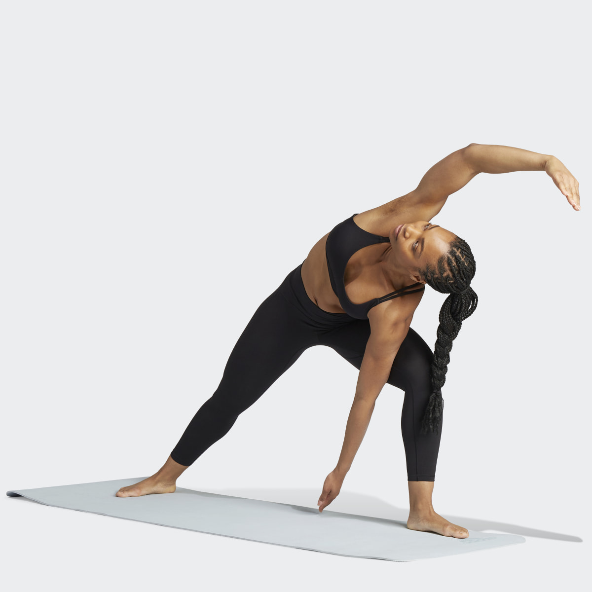 Adidas Yoga Studio Luxe Crossover Waistband 7/8 Leggings. 4