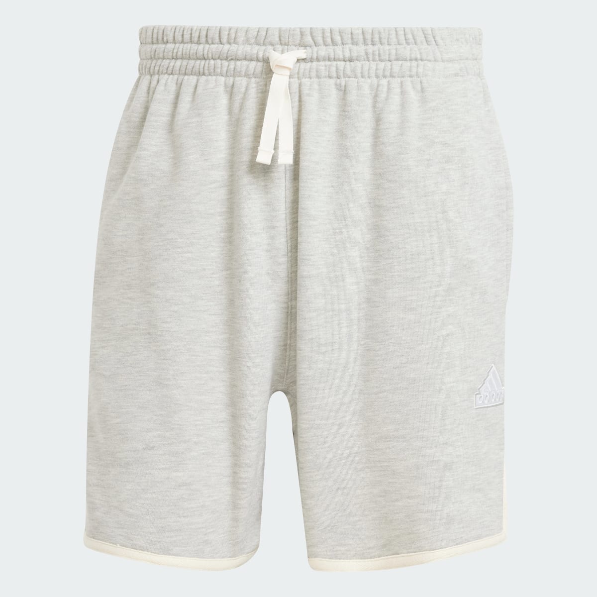 Adidas Lounge French Terry Colored Mélange Shorts. 4