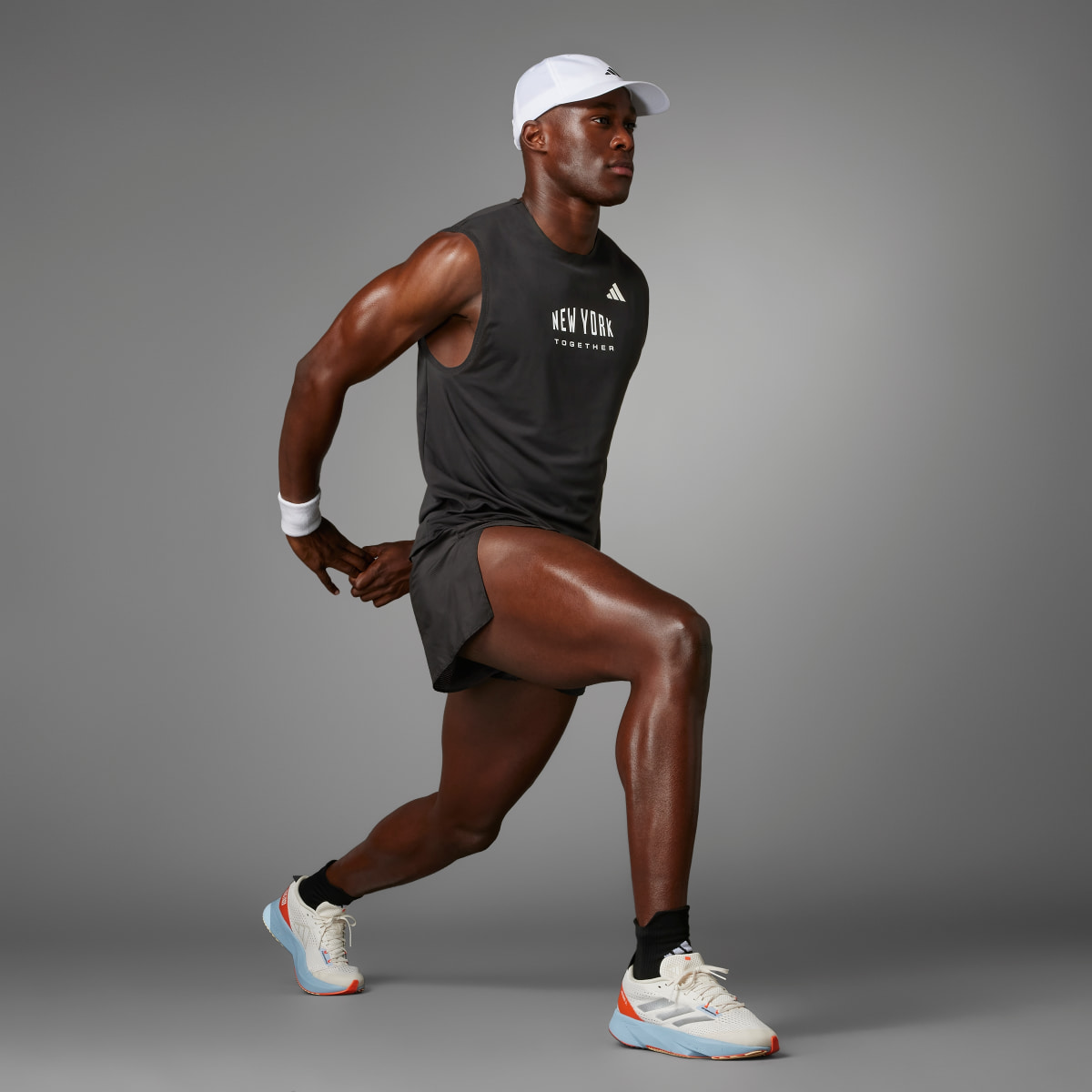 Adidas NYC Running Singlet (Gender Neutral). 7
