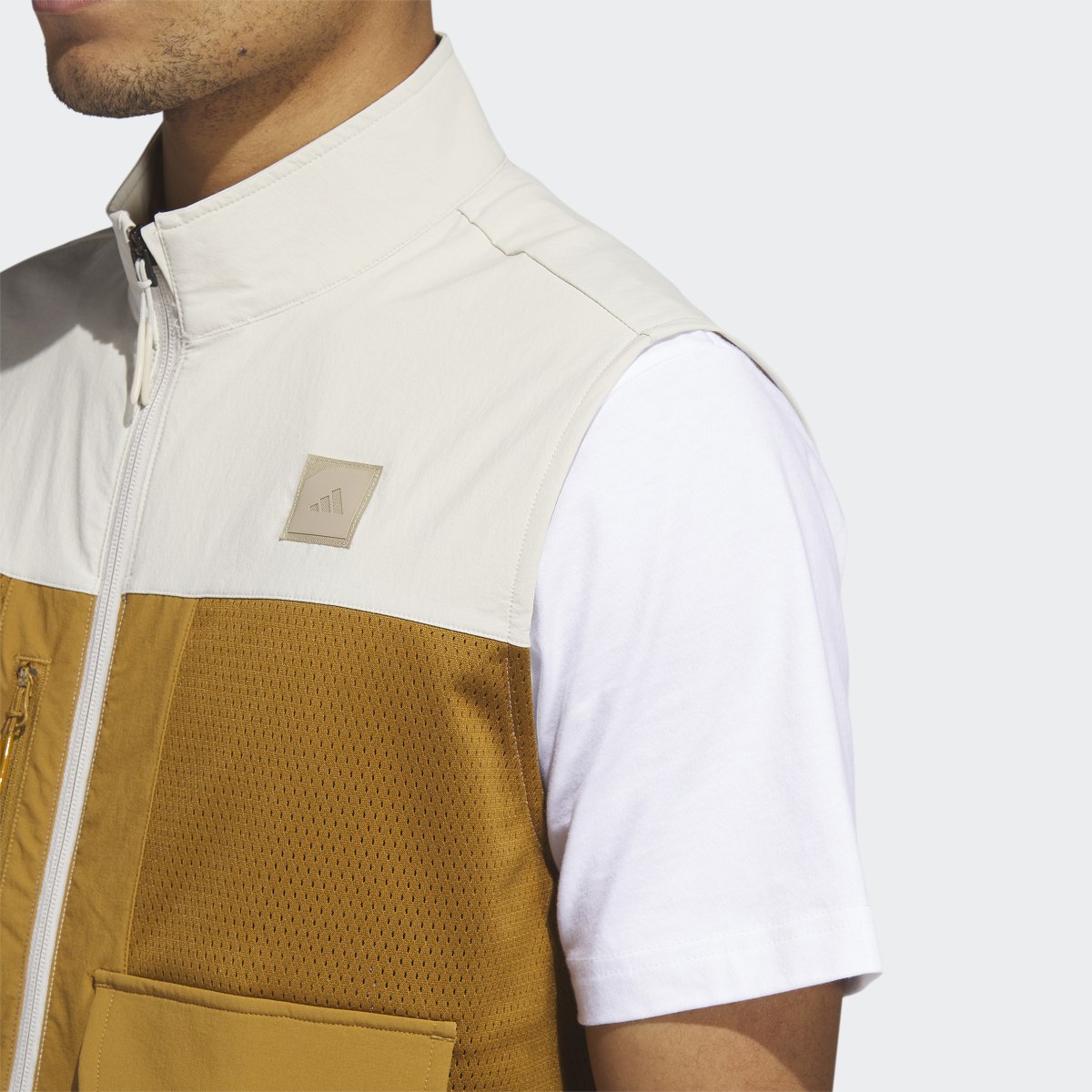 Adidas Adicross Full-Zip Golf Vest. 8