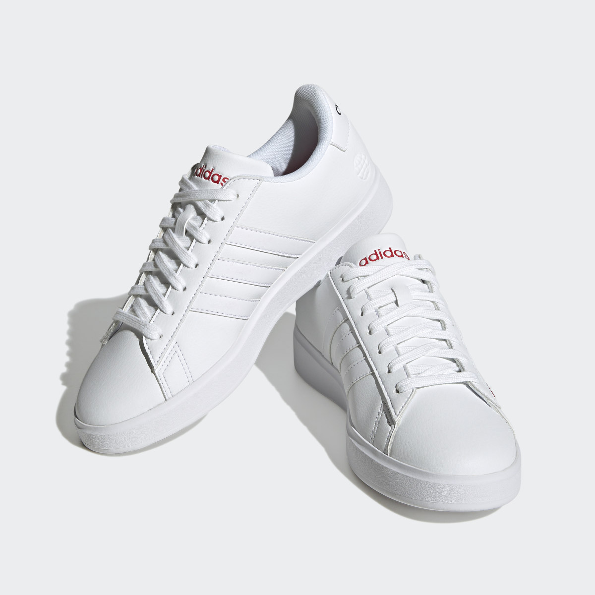 Adidas Grand Court Cloudfoam Lifestyle Court Comfort Ayakkabı. 5