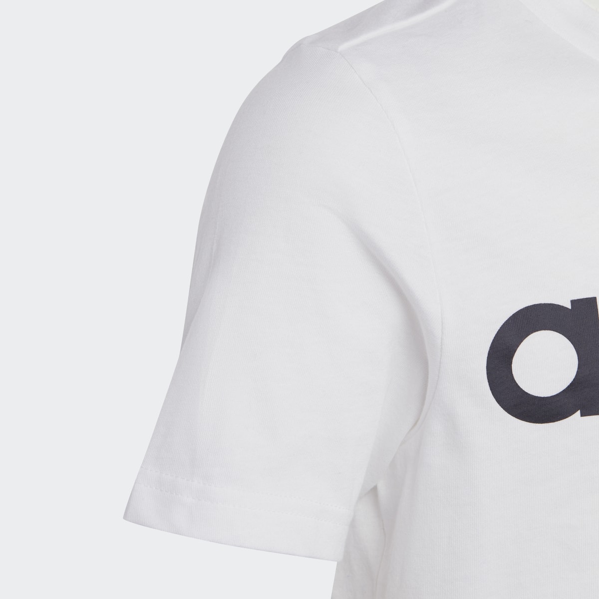 Adidas Camiseta Essentials Linear Logo Cotton. 5