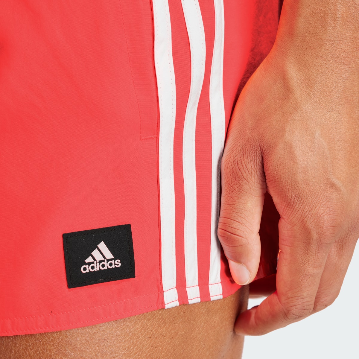 Adidas 3-Stripes CLX Very-Short-Length Şort Mayo. 6